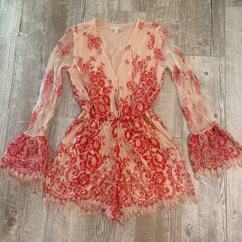 GB Lace Romper